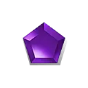 Purple Pentagon Gemstone - pentagon - Free PNG