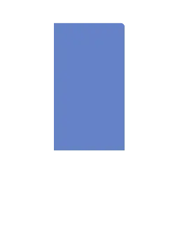 Blue Rectangle - simple style - geometric shape - No Watermark PNG