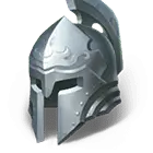 Silver Helmet - ancient - No Background PNG
