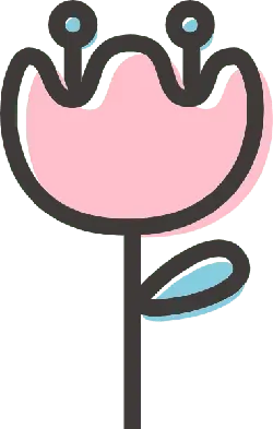 Pink Flower - Recommended PNG - simple