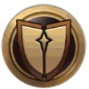 Shield Emblem - brown - No Background PNG