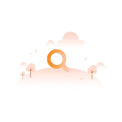 Magnifying Glass Landscape - observe - Transparent Layer PNG