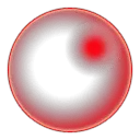 Red Halo Sphere - red - Free Download PNG