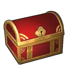 Treasure Chest - lock - red - No Background PNG