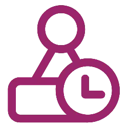 Clock Icon - graphic - Transparent Layer PNG