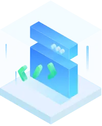 Blue Cubic Device - technology - Free Download PNG