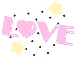 Heart Pattern - stars - No Watermark PNG
