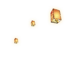 Lantern - nightsky - flying - Free Download PNG