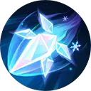 Ice Crystal Gem - shining - High Resolution PNG