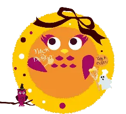 Halloween Owl - holiday - High Resolution PNG