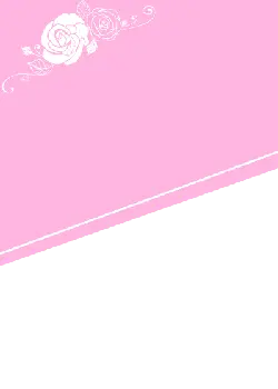 Pink Notebook - flowers - Transparent Layer PNG