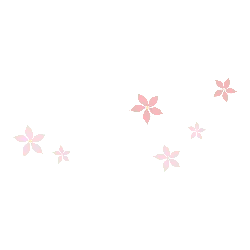 Pink Flowers - simple - nature - Transparent Background PNG
