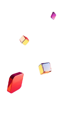 Colorful Cubes - metallic texture - No Watermark PNG