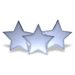 Three Stars - Lossless PNG