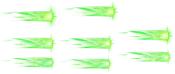 Green Glowing Object - glowing - No Background PNG