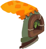 Cheesehead Goblin - monster - Transparent Layer PNG