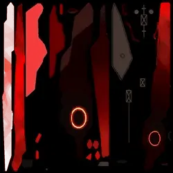 Abstract Artwork - glowing circles - High Resolution PNG