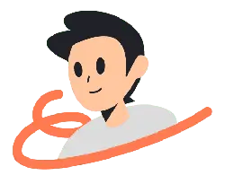 Cartoon Character - minimalism - High Resolution PNG