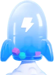 Lightning Head Rocket - lightning - High Resolution PNG