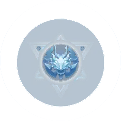 Ice Dragon Emblem - magic - PNG Images