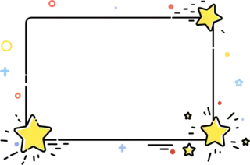 Stars Pattern - red - Transparent Layer PNG