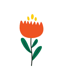 Abstract Flower - illustration - modern - Free PNG