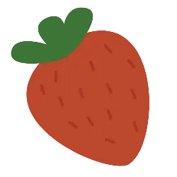 Strawberry - green - sweet - High Resolution PNG
