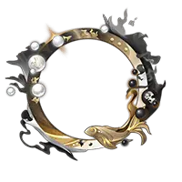 Gold Dragon Decorative Frame - frame - No Watermark PNG