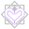 Heart Pattern - symmetrical - purple - Free Download PNG