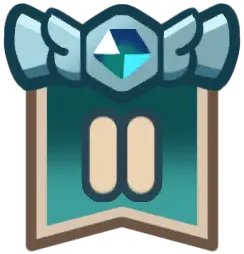 Mystic Gem Badge - wings - Free PNG