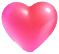 Pink Heart Balloon - gift - valentine's day - Transparent Background PNG