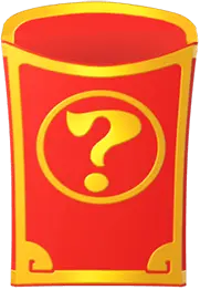 Red Packet - gold - High Resolution PNG