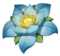 Blue Lotus - Transparent Layer PNG