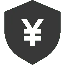 Shield with Yen Symbol - logo - Lossless PNG
