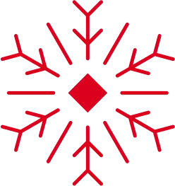 Snowflake Pattern - red - Lossless PNG