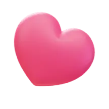 Pink Heart Emoji - heart - valentine's day - No Background PNG