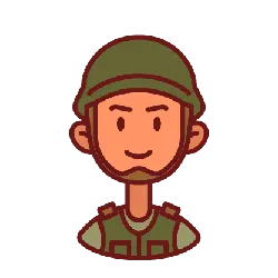 Green Helmet Soldier - helmet - Transparent Layer PNG