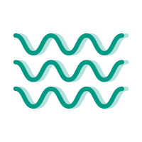 Wave Pattern - green - Lossless PNG