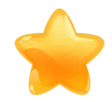 Star - shiny - cartoon - Free PNG