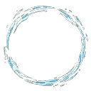 Blue Halo - blue - art - No Background PNG