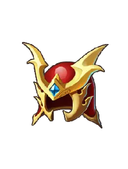Red Helmet - armor - Transparent Background PNG