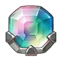 Rainbow Gemstone - gemstone - Transparent Background PNG
