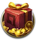 Gift Box - metallic - PNG
