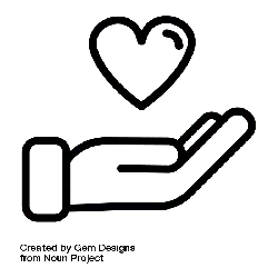 Hand Holding Heart - help - No Background PNG