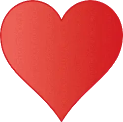 Red Heart - red - No Watermark PNG