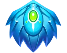 Ice Crystal Eye - mystical - High Resolution PNG