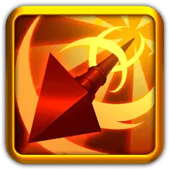 Red Dart - red - Lossless PNG