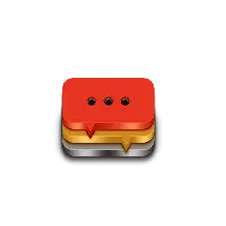 Red Dialog Box Icon - notification - Free Download PNG