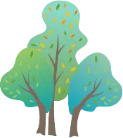 Three Trees - autumn - Free Download PNG