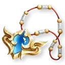 Blue Dragon Necklace - jewelry - Lossless PNG